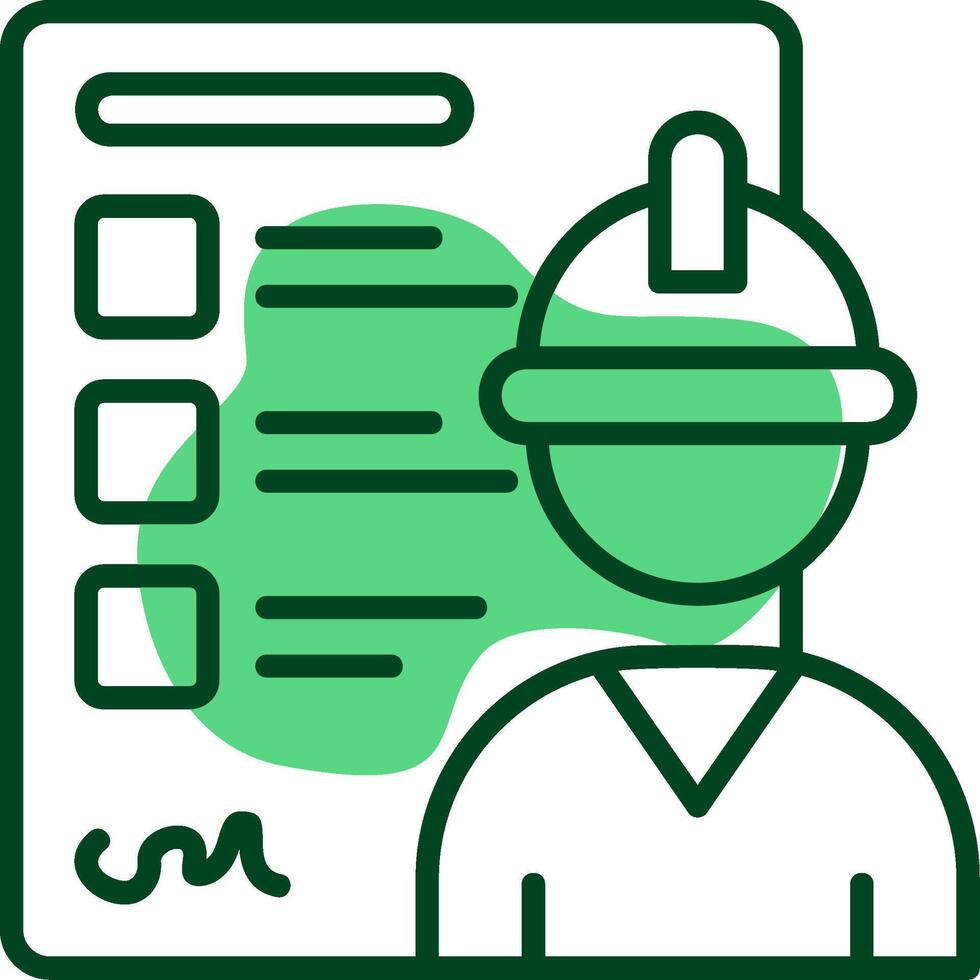 Employee Feedback Outline Style Icon vector