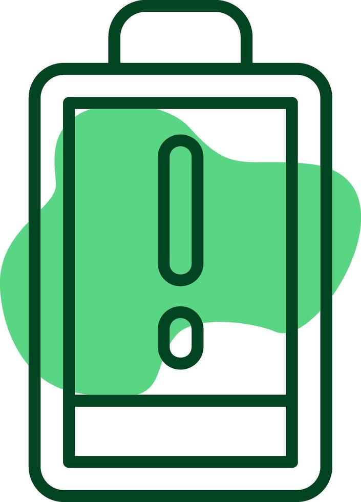 Charging Outline Style Icon vector