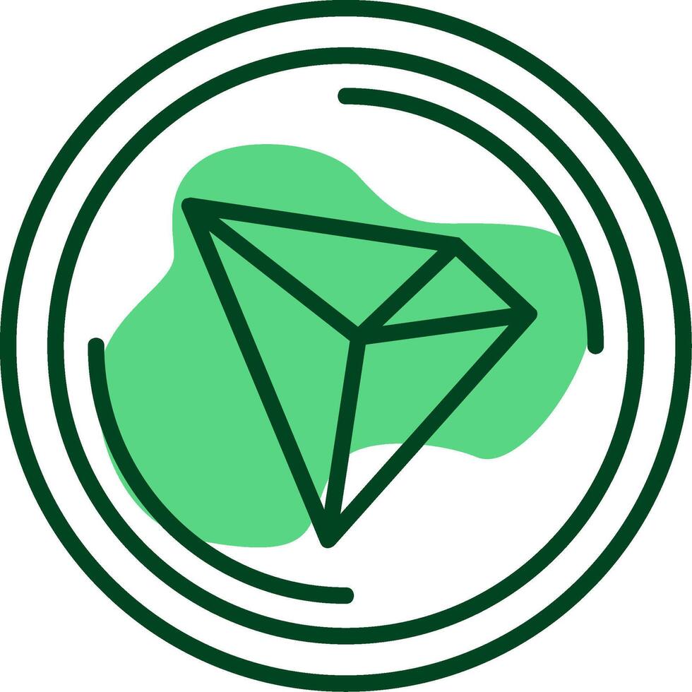 Tron Outline Style Icon vector