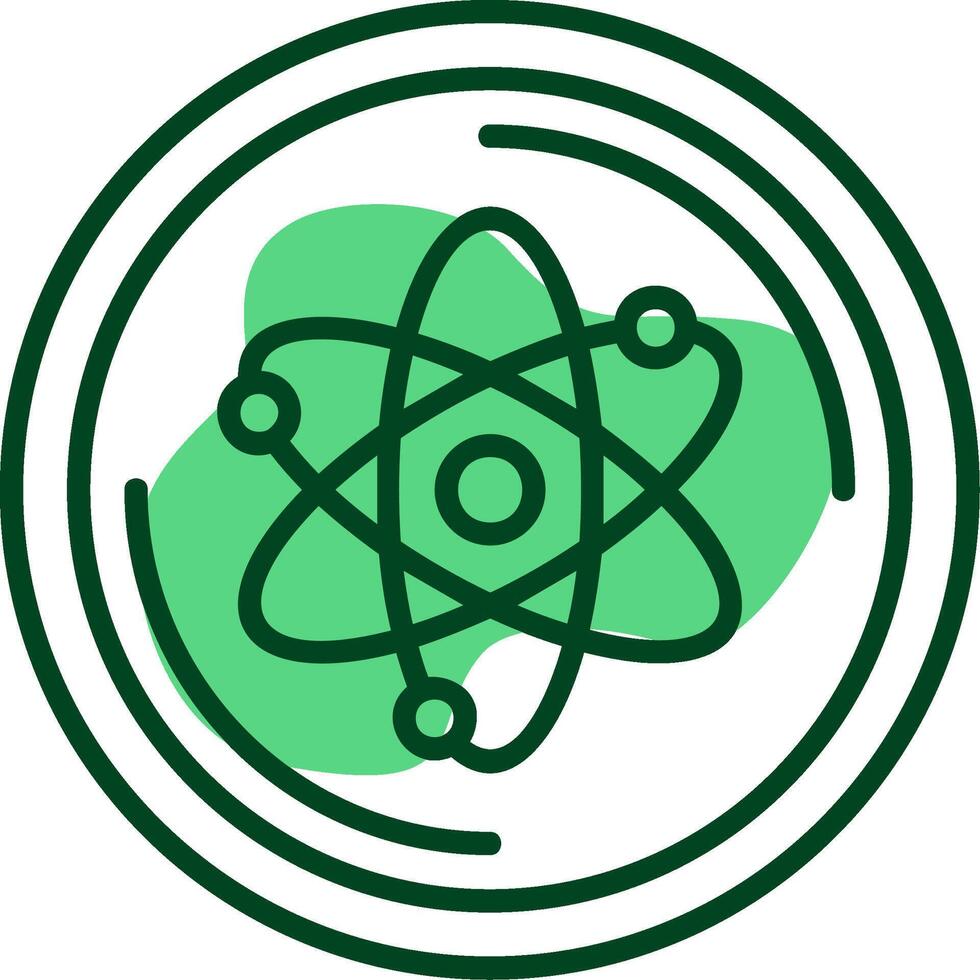 Cosmos Outline Style Icon vector