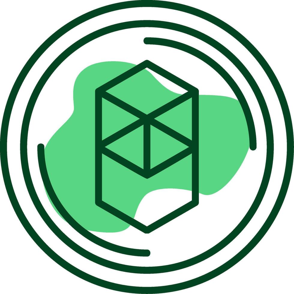 Fantom Outline Style Icon vector