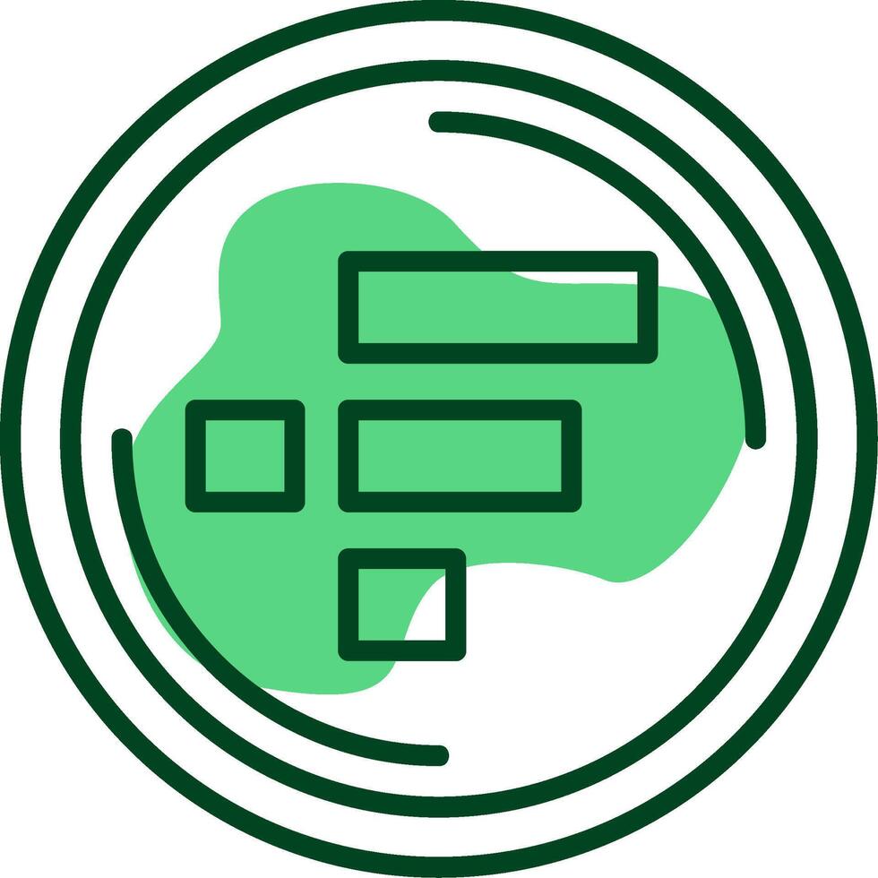 FTX Token Outline Style Icon vector