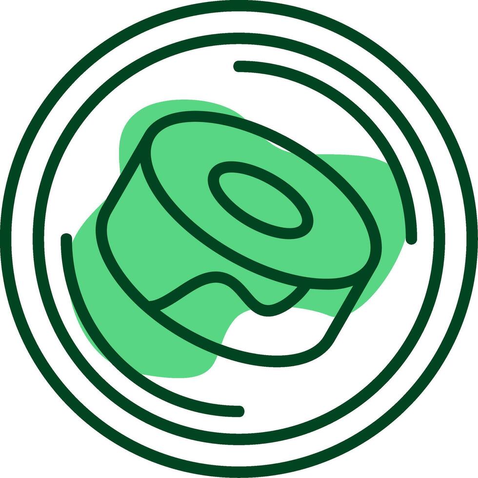 SushiSwap Outline Style Icon vector