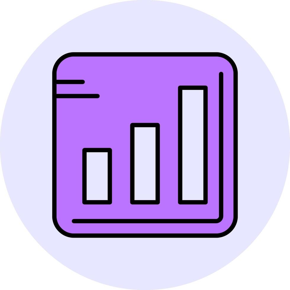 Signal strength Filled Circle Fill Style Icon vector