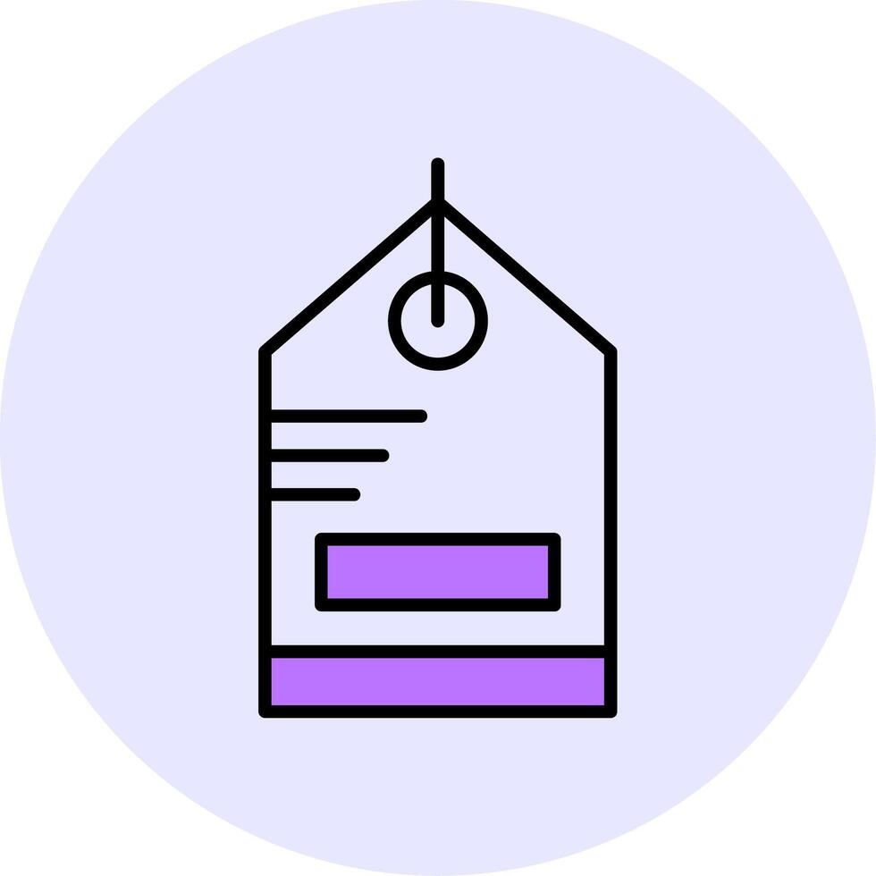 Sale Tag Filled Circle Fill Style Icon vector