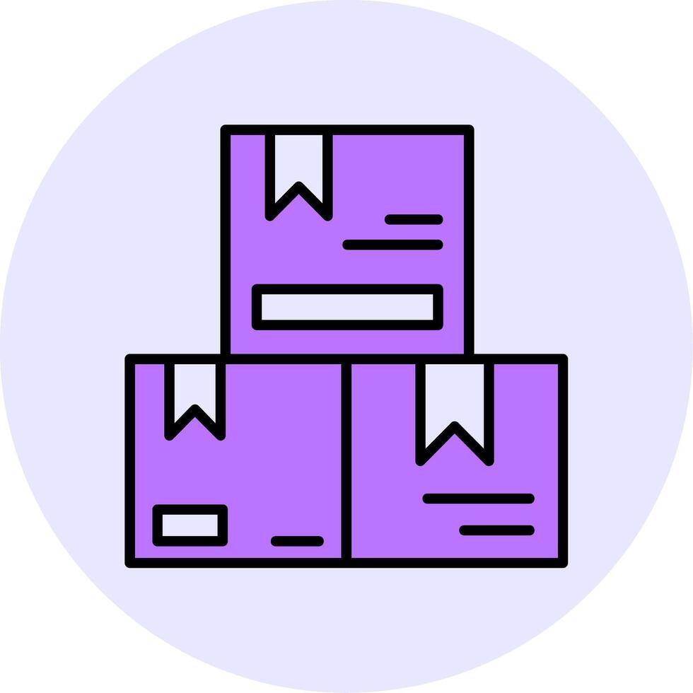 Product Variants Filled Circle Fill Style Icon vector