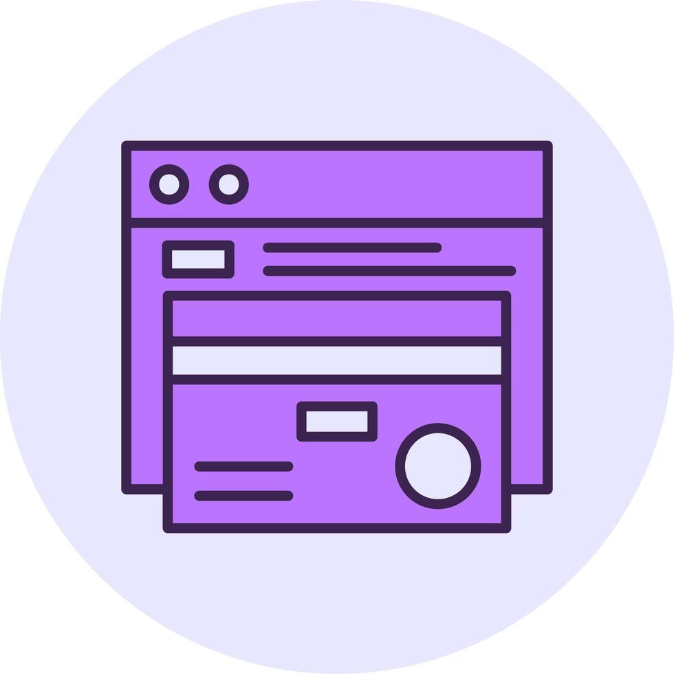 Online banking Filled Circle Fill Style Icon vector