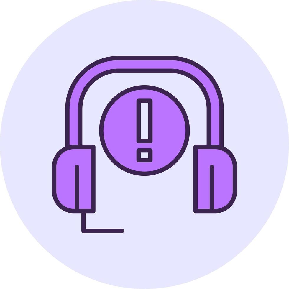 Customer service Filled Circle Fill Style Icon vector