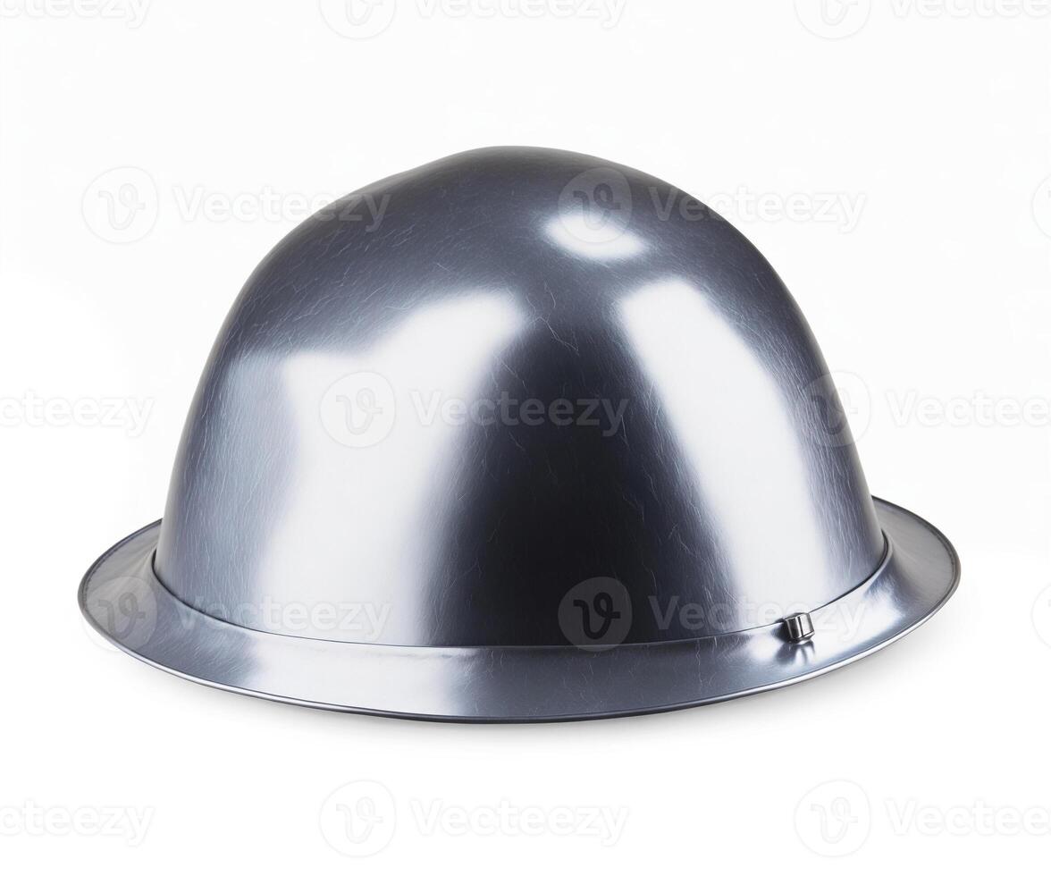 Medieval Helmet, Isolated on White Background photo