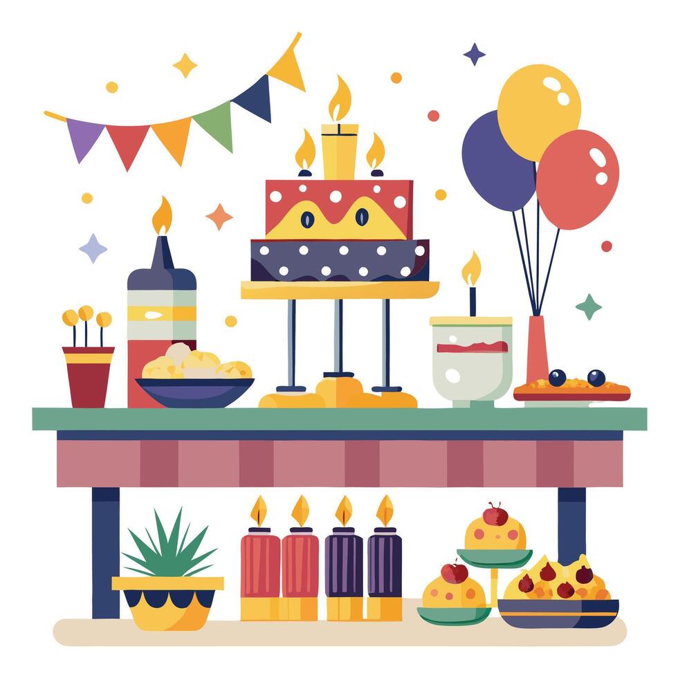 Party Hats for New Year's Eve Celebration Art vector