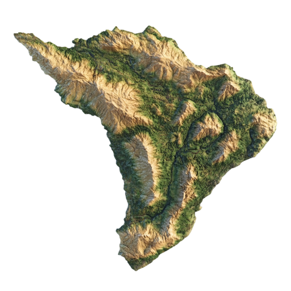 map of brazil on transparent background png