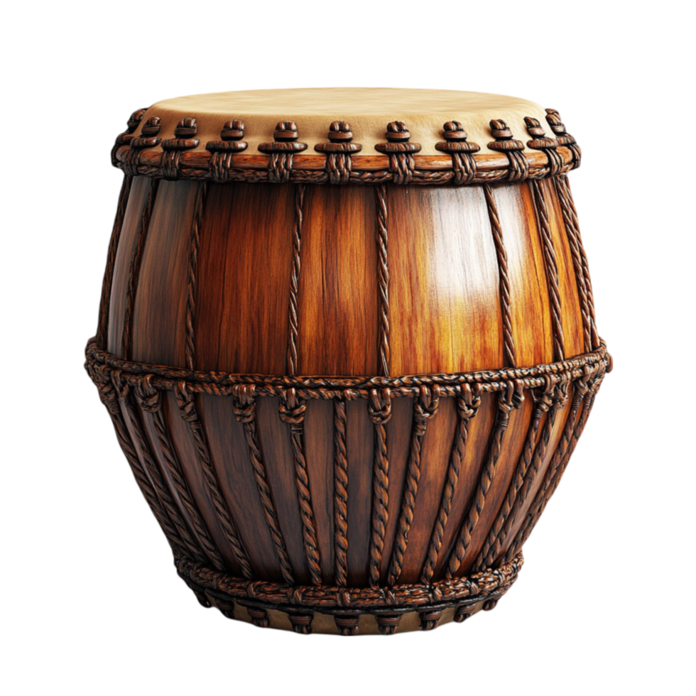 a drum on a Transparent Background. png