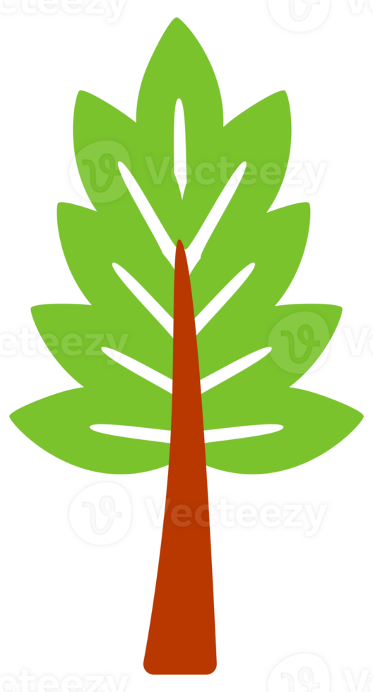 Set of trees. Forest tree nature plant. illustration png