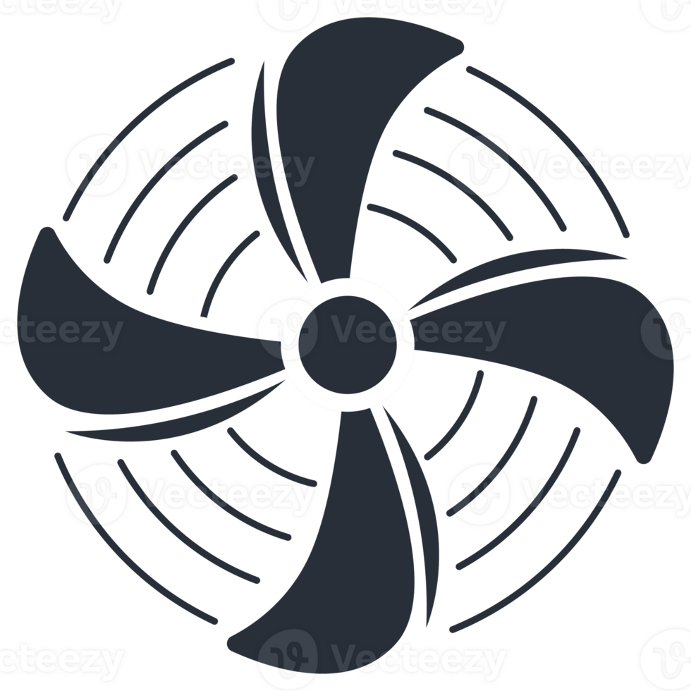 Airplane propellers and motor blades. Plane propellers set. Symbols fan rotating. png
