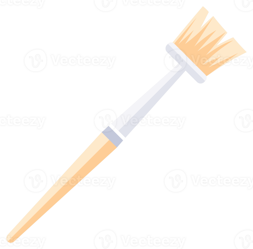 Set of tools for drawing and painting including palette, paint tubes and brushes. png
