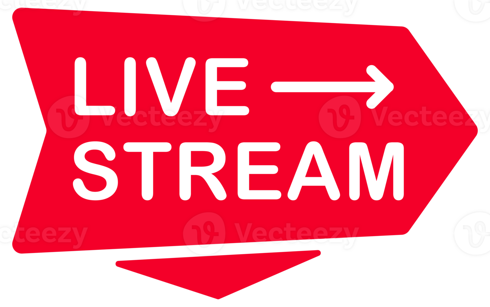 Live stream logo, icon Collection. Live online broadcasting, streaming. Social media png