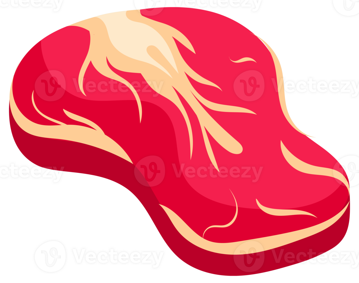 Meat steak fresh, raw and grilled. Meat beef and pork. Food for bbq. png