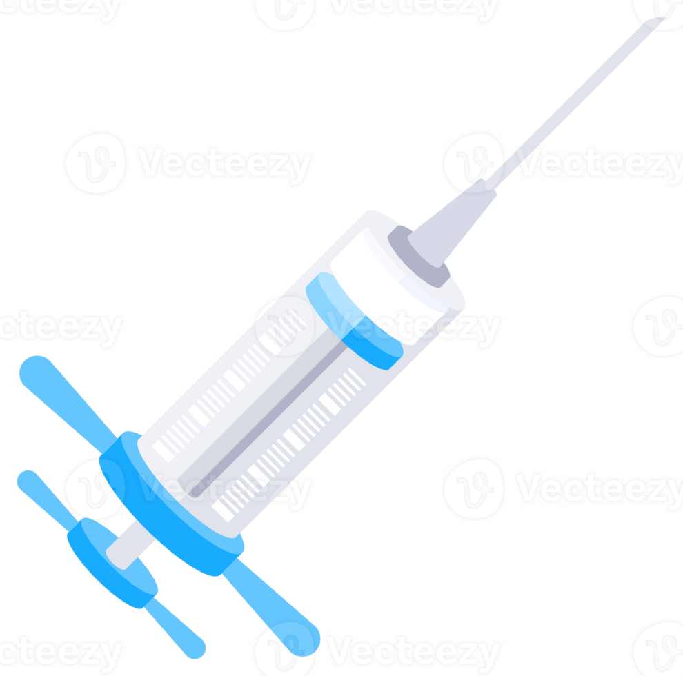 Syringes set. Medical plastic syringes of different sizes. Subcutaneous and intramuscular injections. png