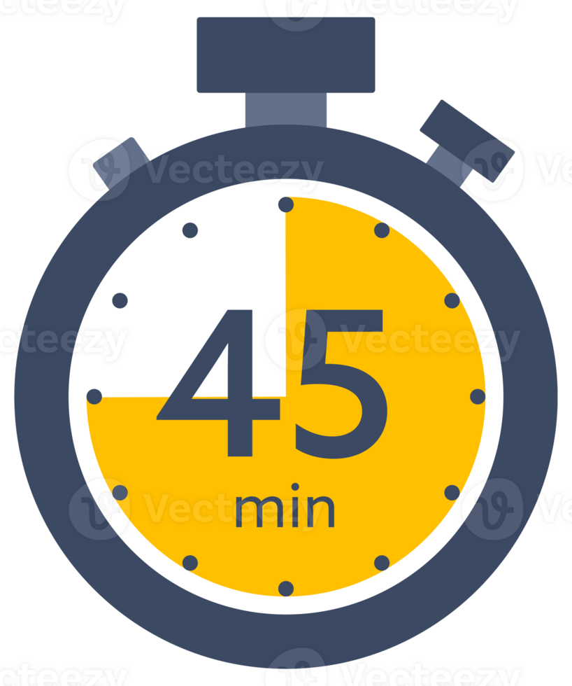Set of timer and Stopwatch icons. Countdown symbol. Kitchen timer icon png