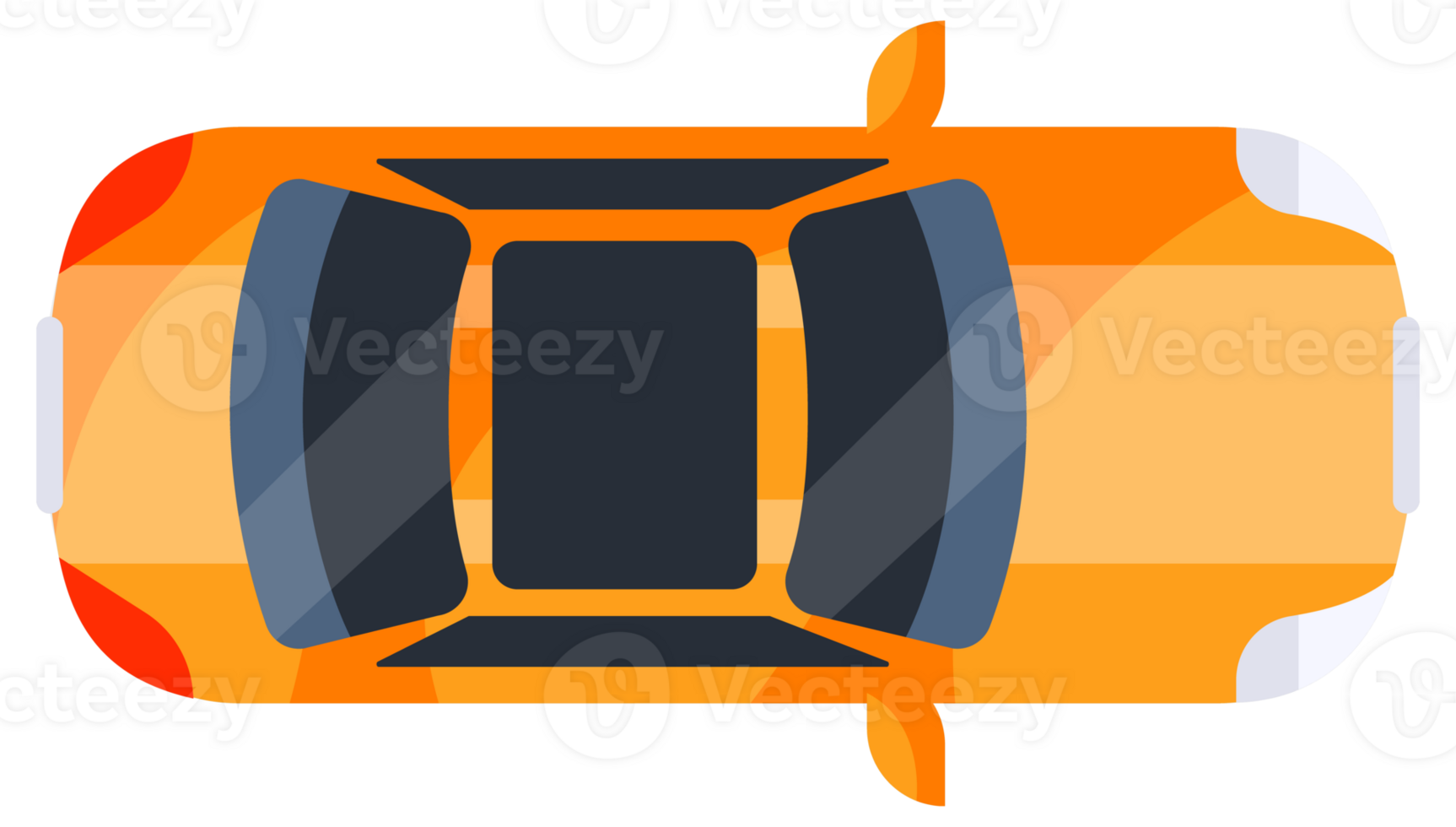 Car top view. Urban civilian vehicle. Automobile car. Auto transport. png