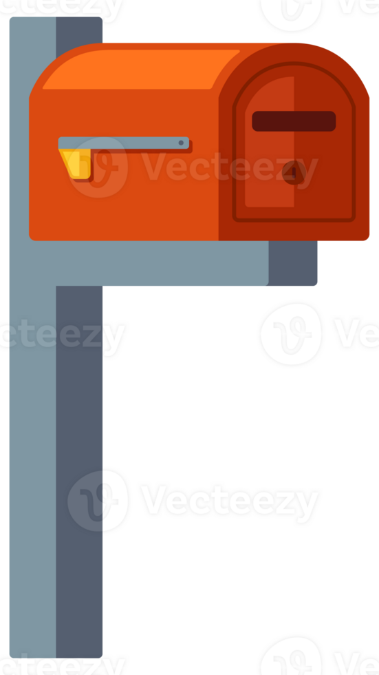 Collection of various mailboxes and postboxes, showcasing different designs and colors for receiving mail and correspondence png