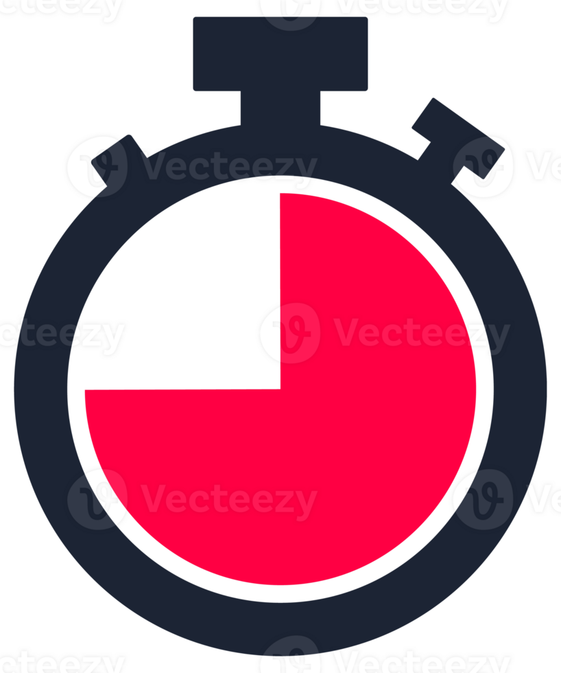 Set of timer and Stopwatch icons. Countdown symbol. Kitchen timer icon png
