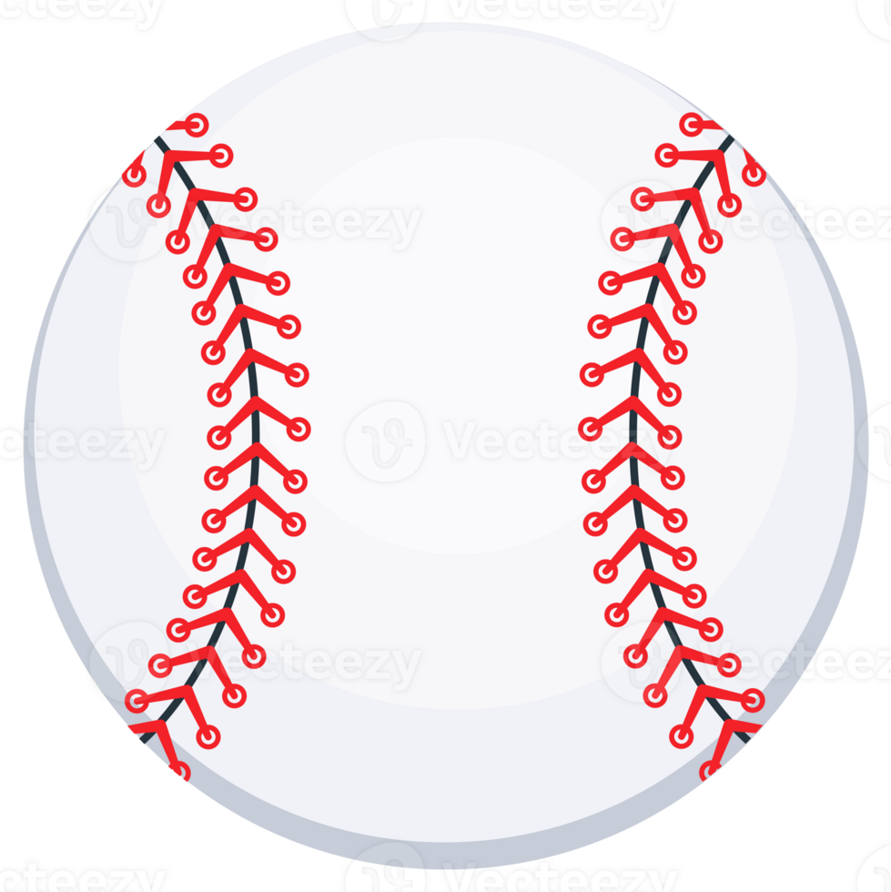 Baseball ball. Baseball Stitches. SoftBall Base Ball. illustration png