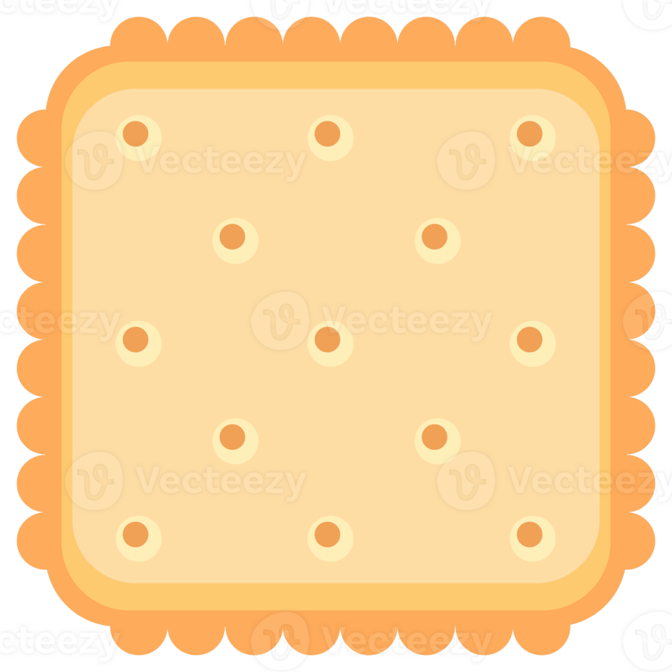 Biscuit cookie snacks. Cracker chips set. Breakfast dessert pastry. png