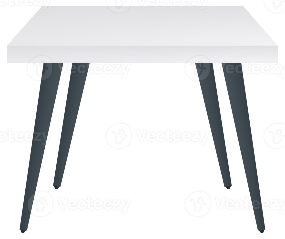White Table, Platform, Stand. illustration png