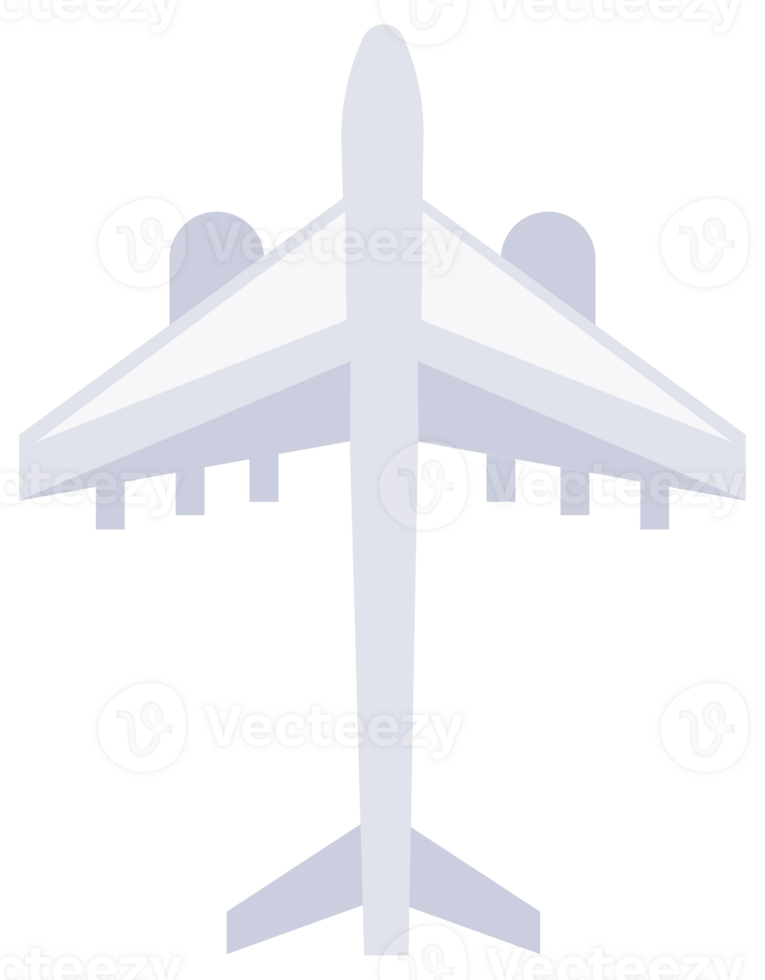 Airplanes and Military Aircraft Top. Planes top view. Airliner and fighter. png