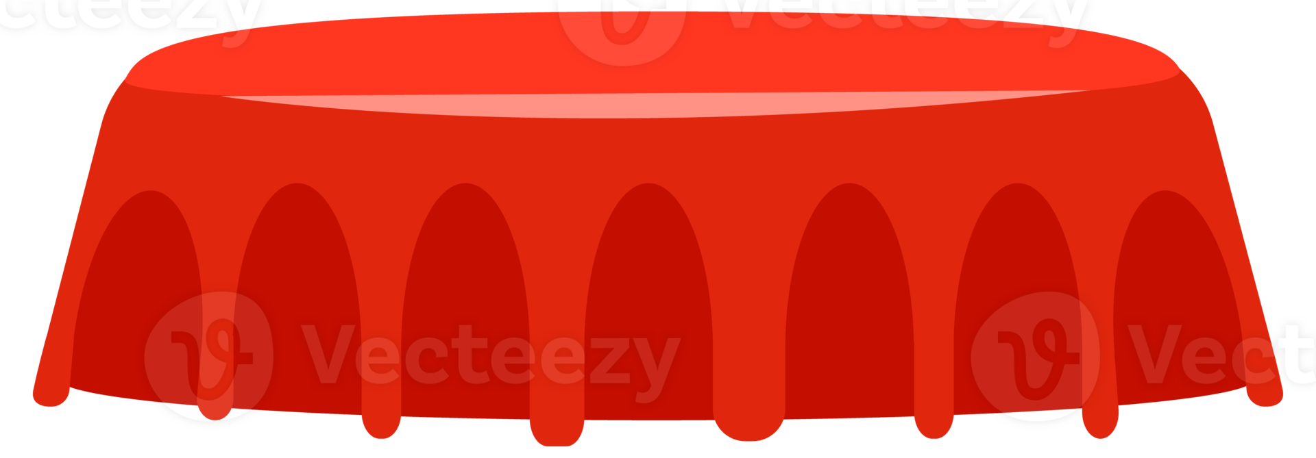 Set of red bottle caps showing different positions, opened and closed, top view and perspective png