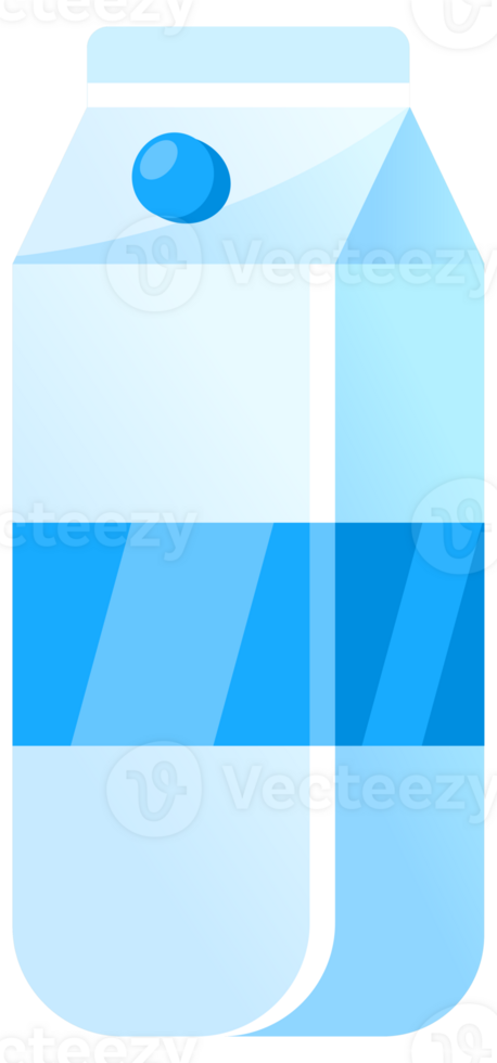 Illustration featuring dairy products in various containers, promoting a healthy and balanced diet png