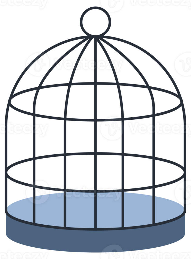 Metal animal transport handing cages. Bird cages collection png