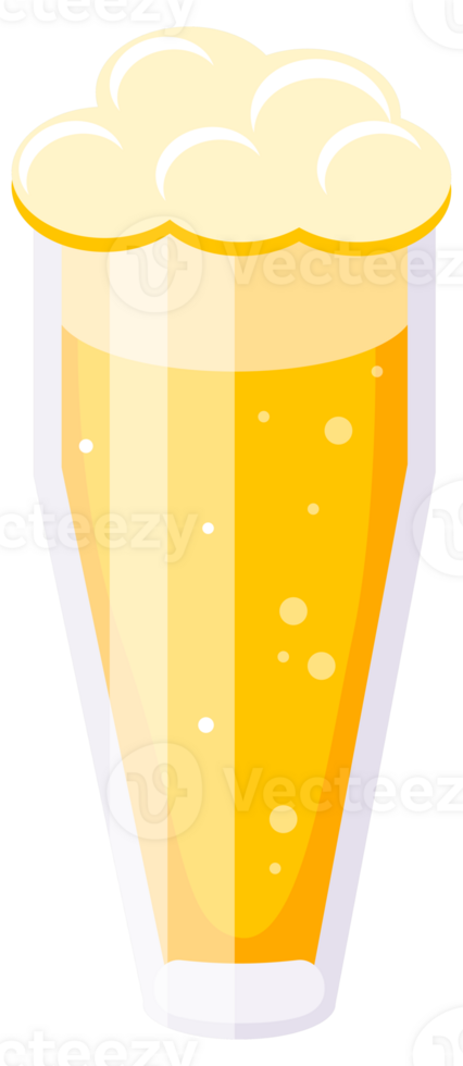 Set of glasses and bottles with beer. Beer mug. Alcoholic beverage png