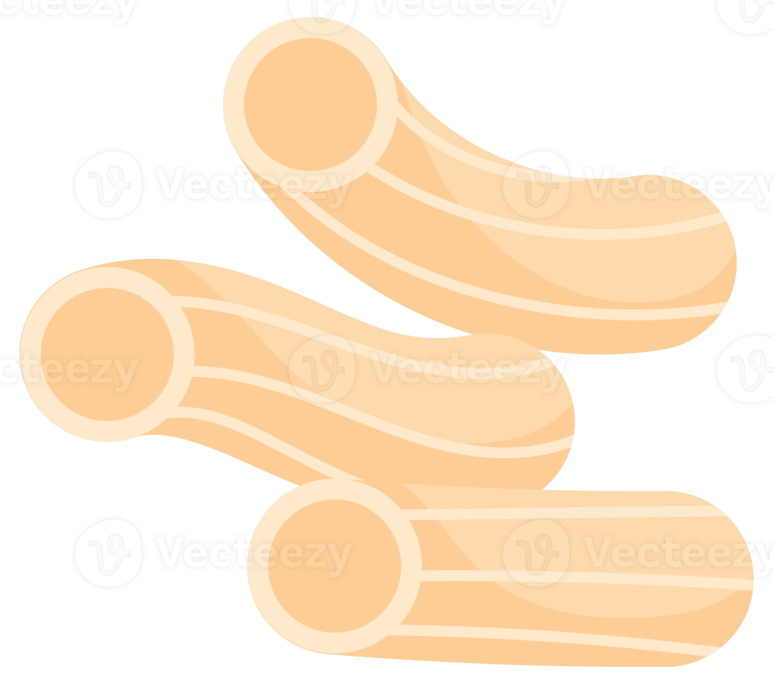 Pasta of different shapes. Italian food collection. Spaghetti, Farfalle and penne. png