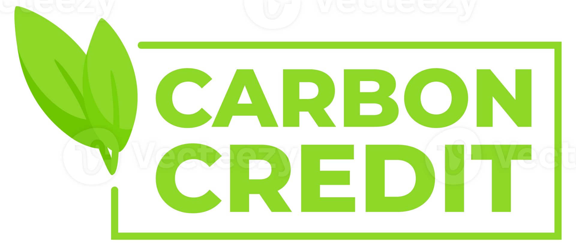 Environmentally conscious labels in green with Carbon Neutral text and a leaf symbol, for products supporting sustainable practices. png
