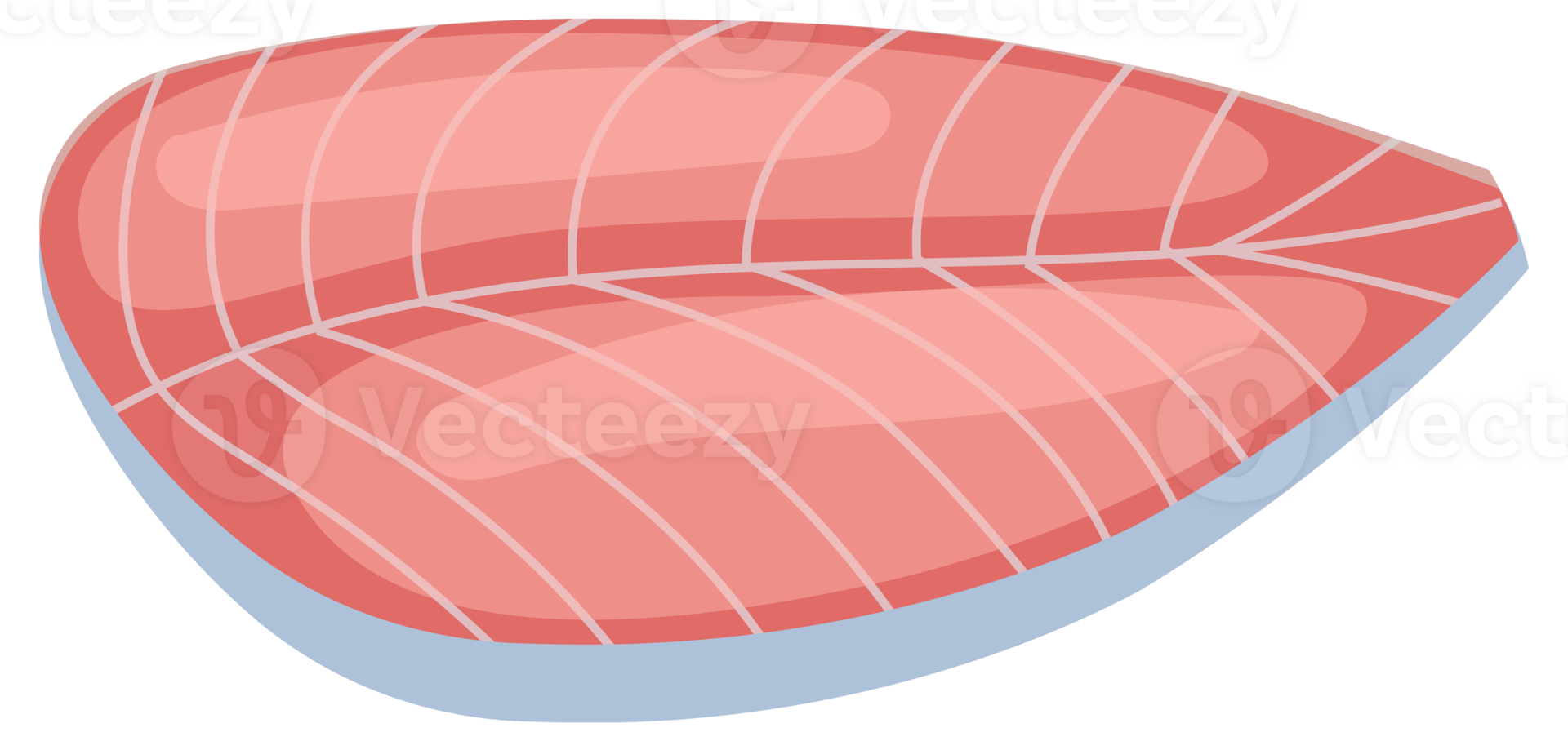 Fresh salmon slices on white background for healthy meals at home or dining out. Get raw seafood from market for tasty dinner or lunch png