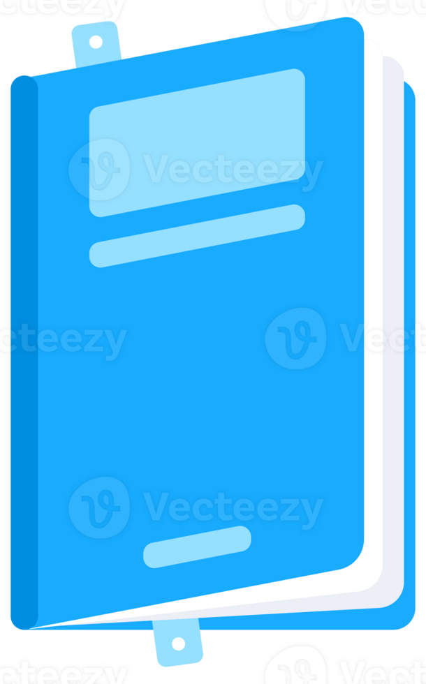 Open book in a flat style. Educational literature. Education and online class. Flipping pages png