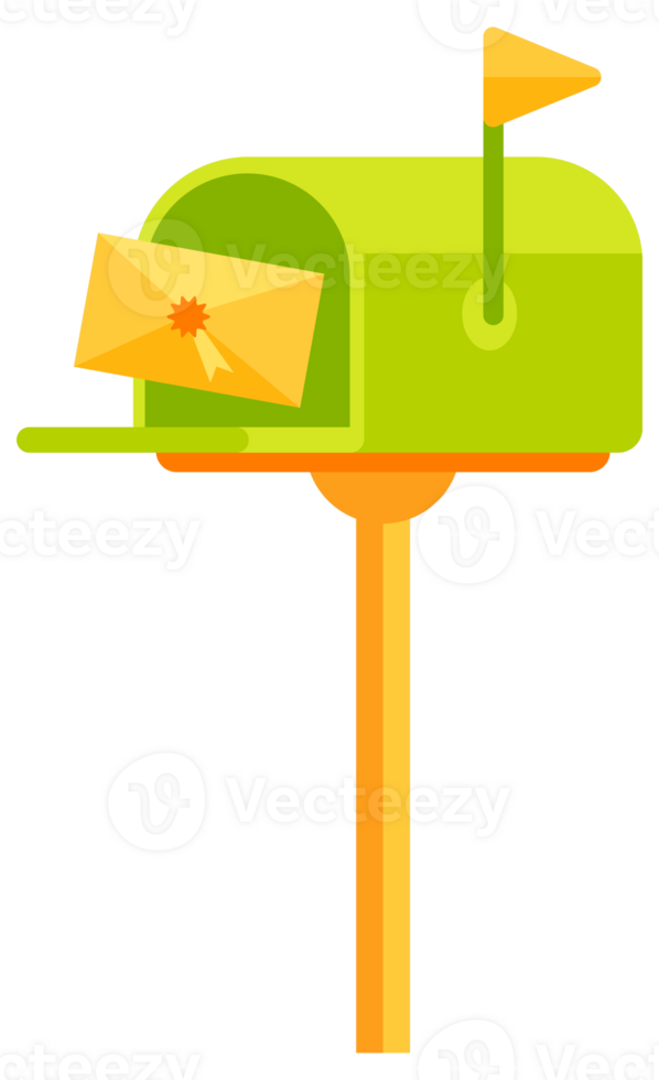 Post mail boxes set. Letter boxes for communication, mailing. Mail newsletter package delivery png