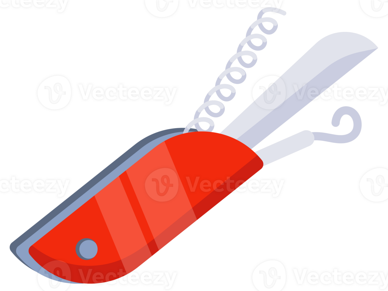Set of multipurpose pocket knives for camping and hiking. png