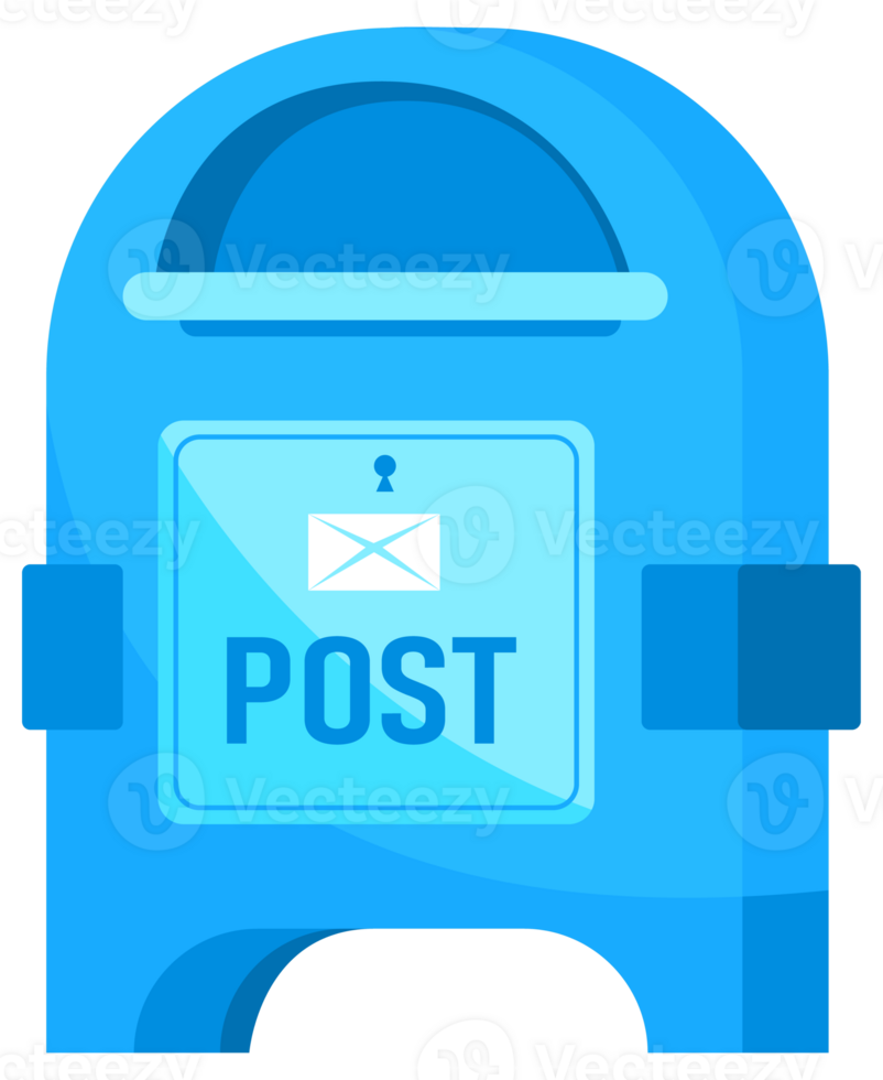Post mail boxes set. Letter boxes for communication, mailing. Mail newsletter package delivery png
