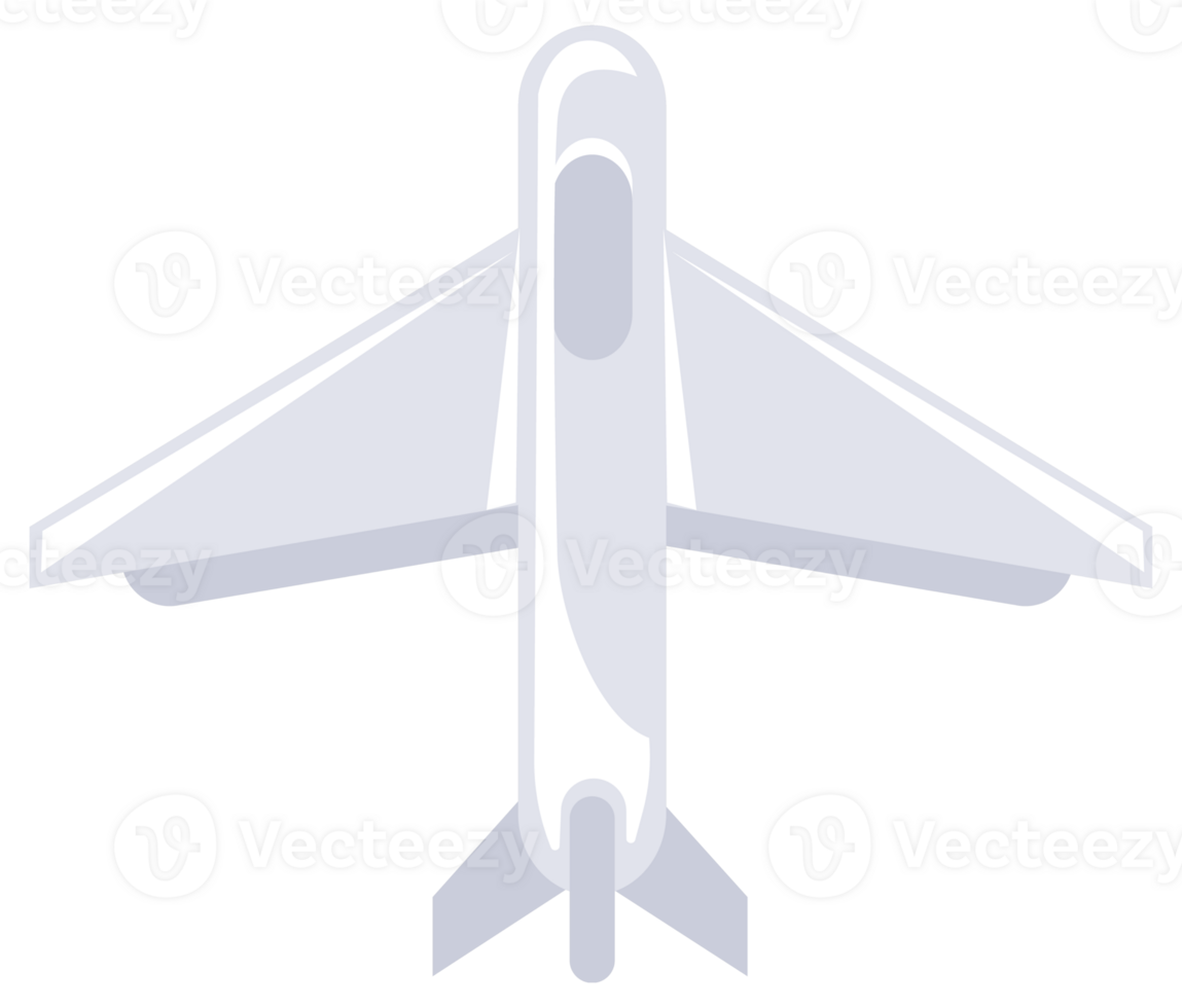 Airplanes and Military Aircraft Top. Planes top view. Airliner and fighter. png