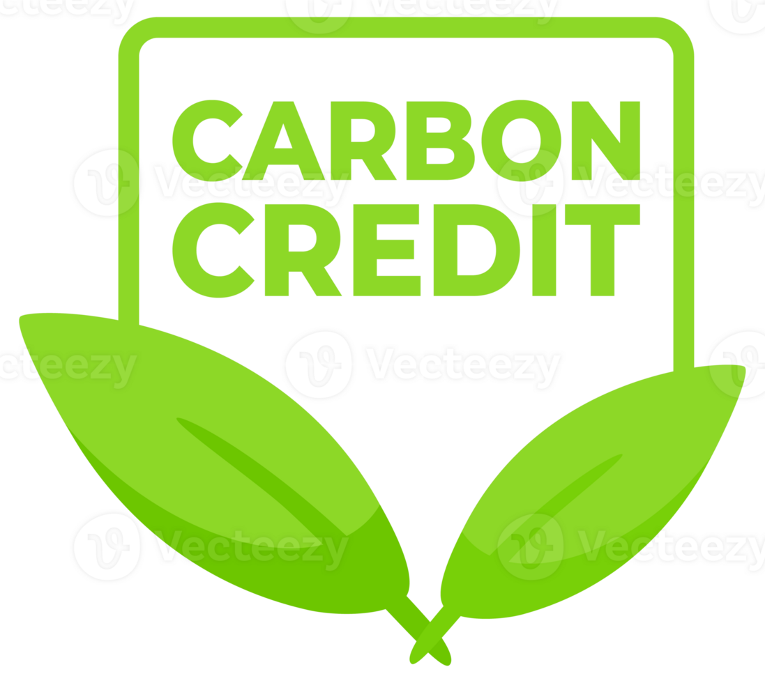 Environmentally conscious labels in green with Carbon Neutral text and a leaf symbol, for products supporting sustainable practices. png