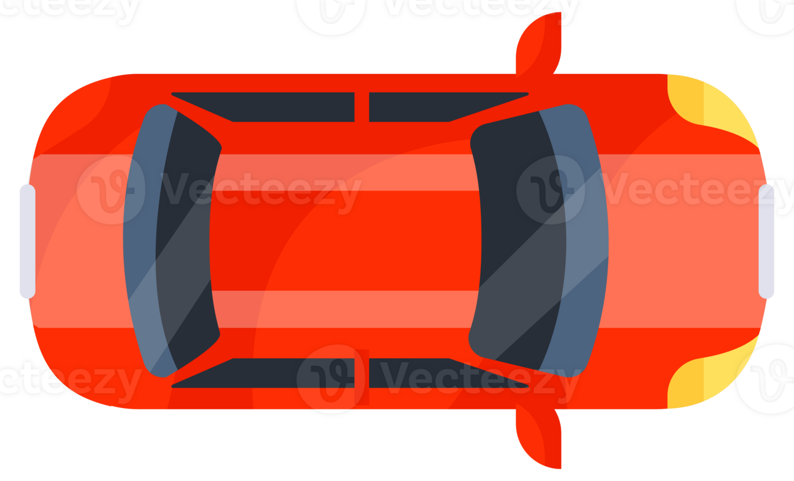 Car top view. Urban civilian vehicle. Automobile car. Auto transport. png