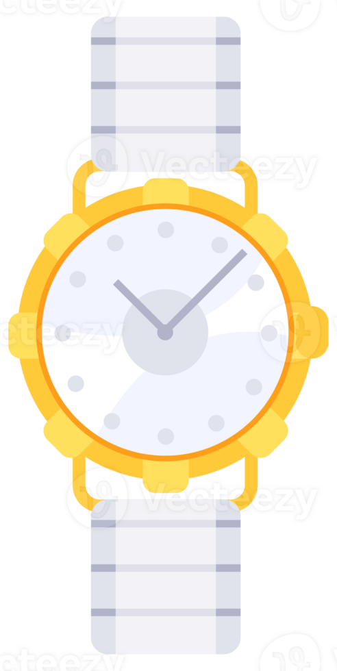 Set of four wristwatches showcasing a range of styles, from classic analog to modern smartwatch, highlighting the evolution of timekeeping png