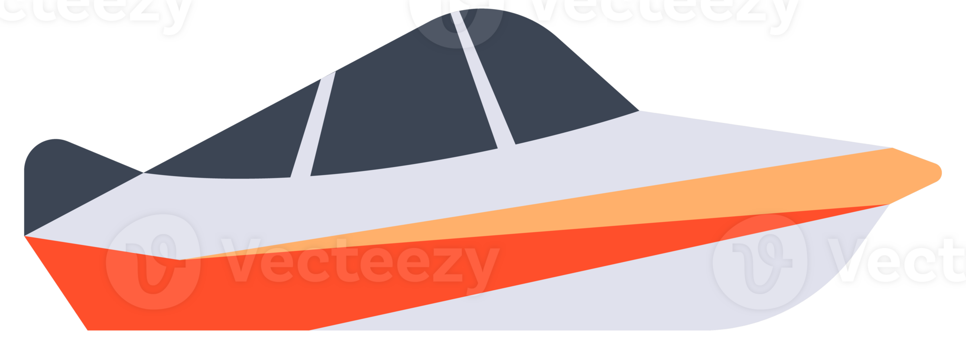 Luxury yachts, Motorboat and sailboats set. Sail vessel. Various types of water transport png