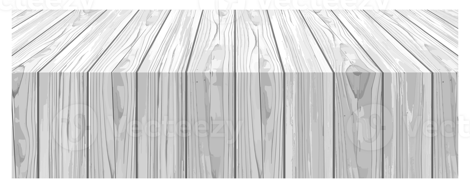 White washed wooden table texture with detailed wood grain, ideal for backgrounds or design elements png