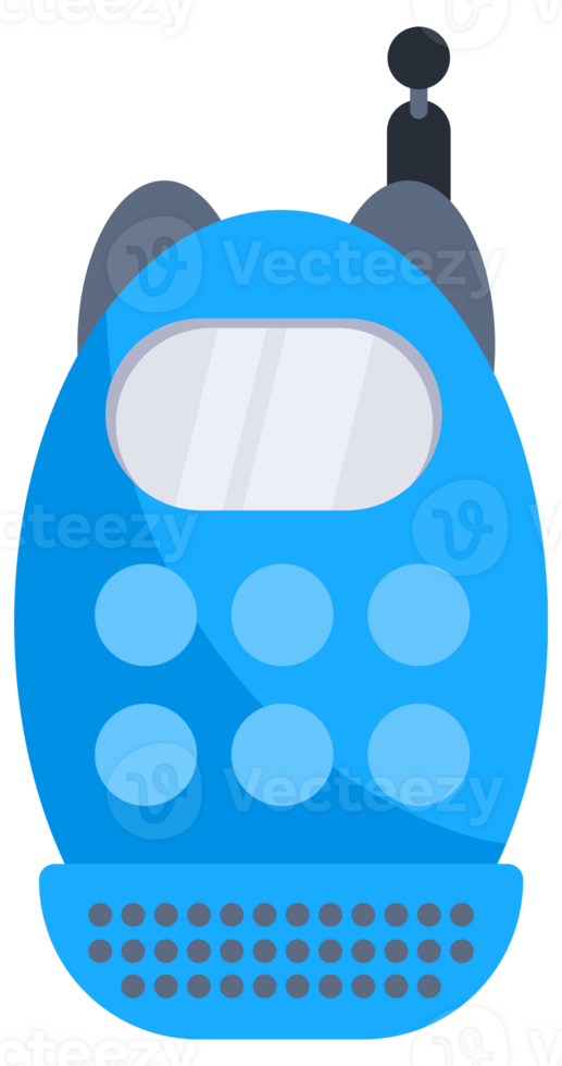 Walkie talkie set. Portable Radio Device. Handheld Transceiver png