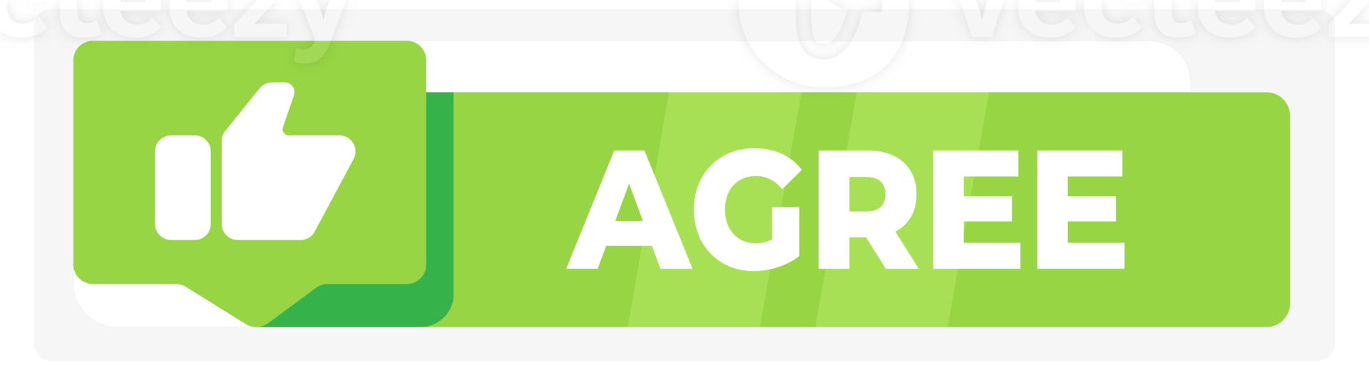 Two overlapping speech bubbles, one green with AGREE and one red with DISAGREE, representing different opinions or survey options png