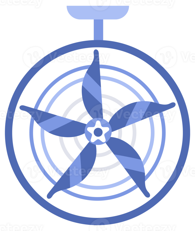 Electric fan. Home and office air blower. Air conditioner. png